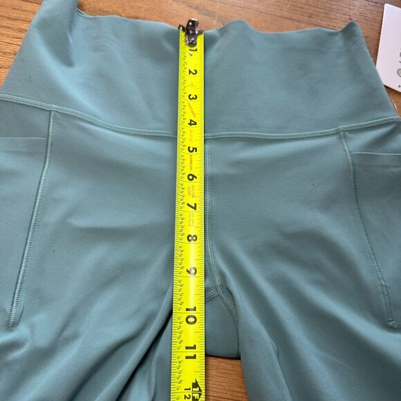 Athleta Salutation Stash 7/8 Tight Riviera Blue Size Small #5520051 NWT $109 - Picture 8 of 9